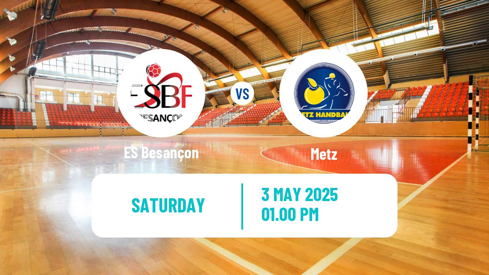 Handball French Division 1 Handball Women Besançon - Metz
