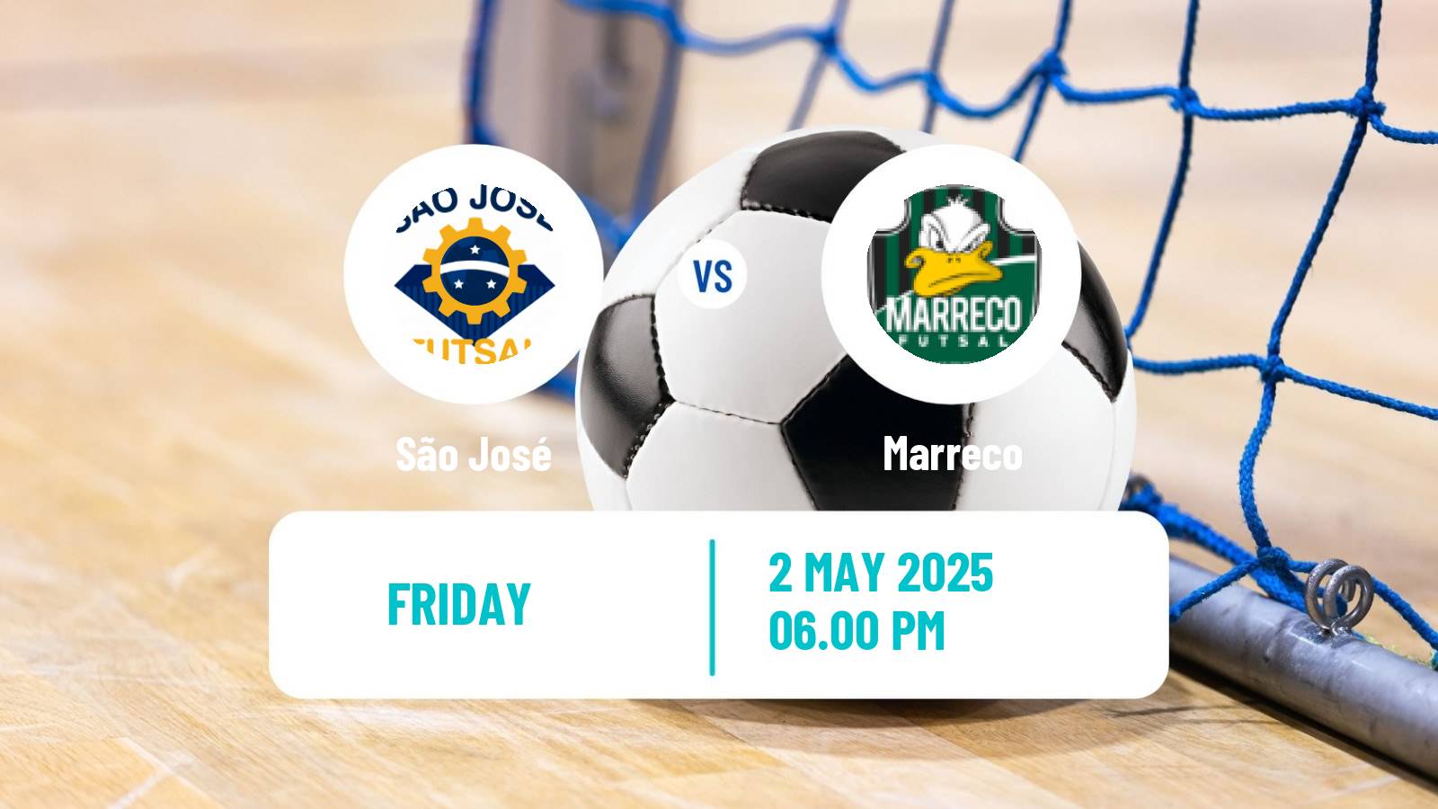 Futsal Brazilian Liga Futsal São José - Marreco