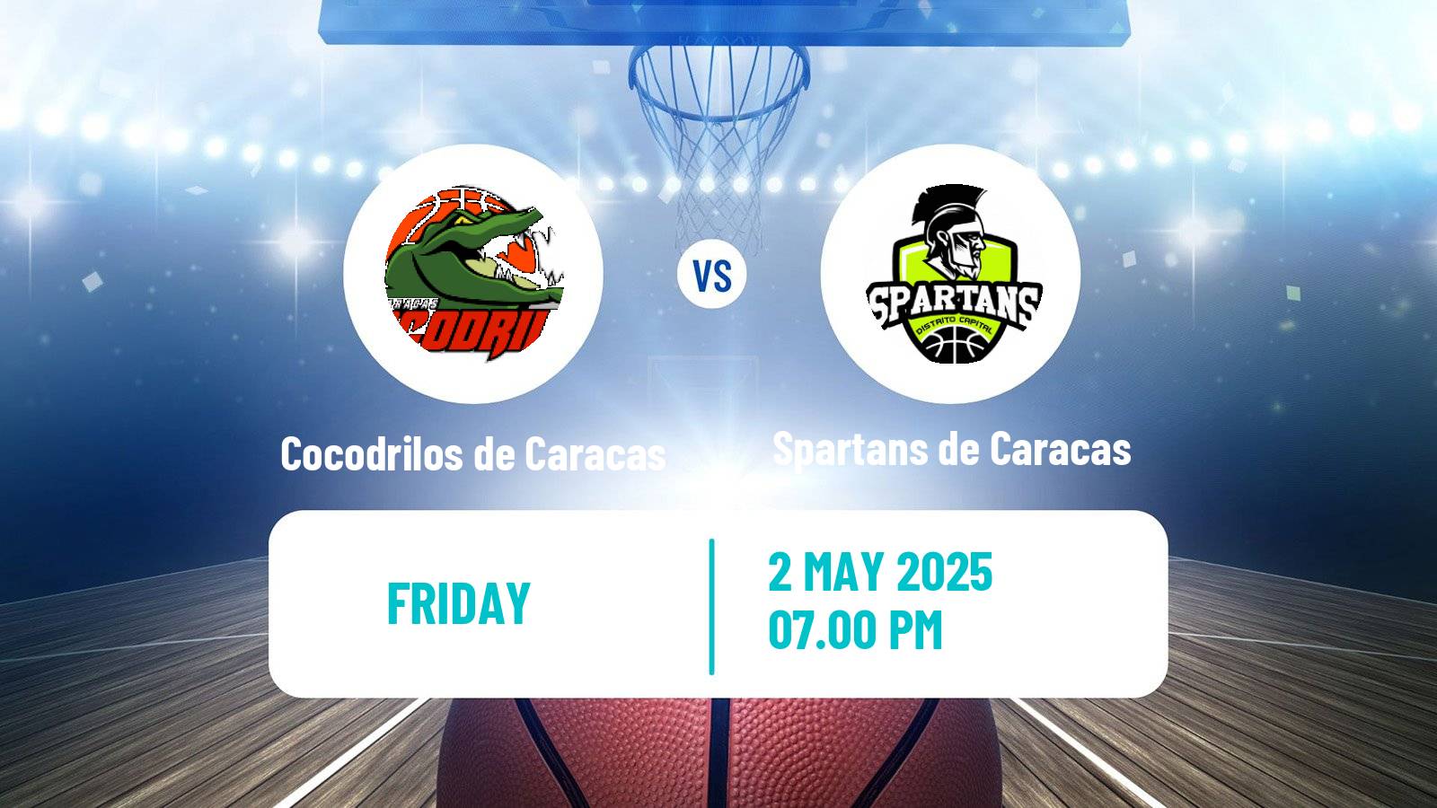 Basketball Venezuelan Superliga Basketball Cocodrilos de Caracas - Spartans de Caracas