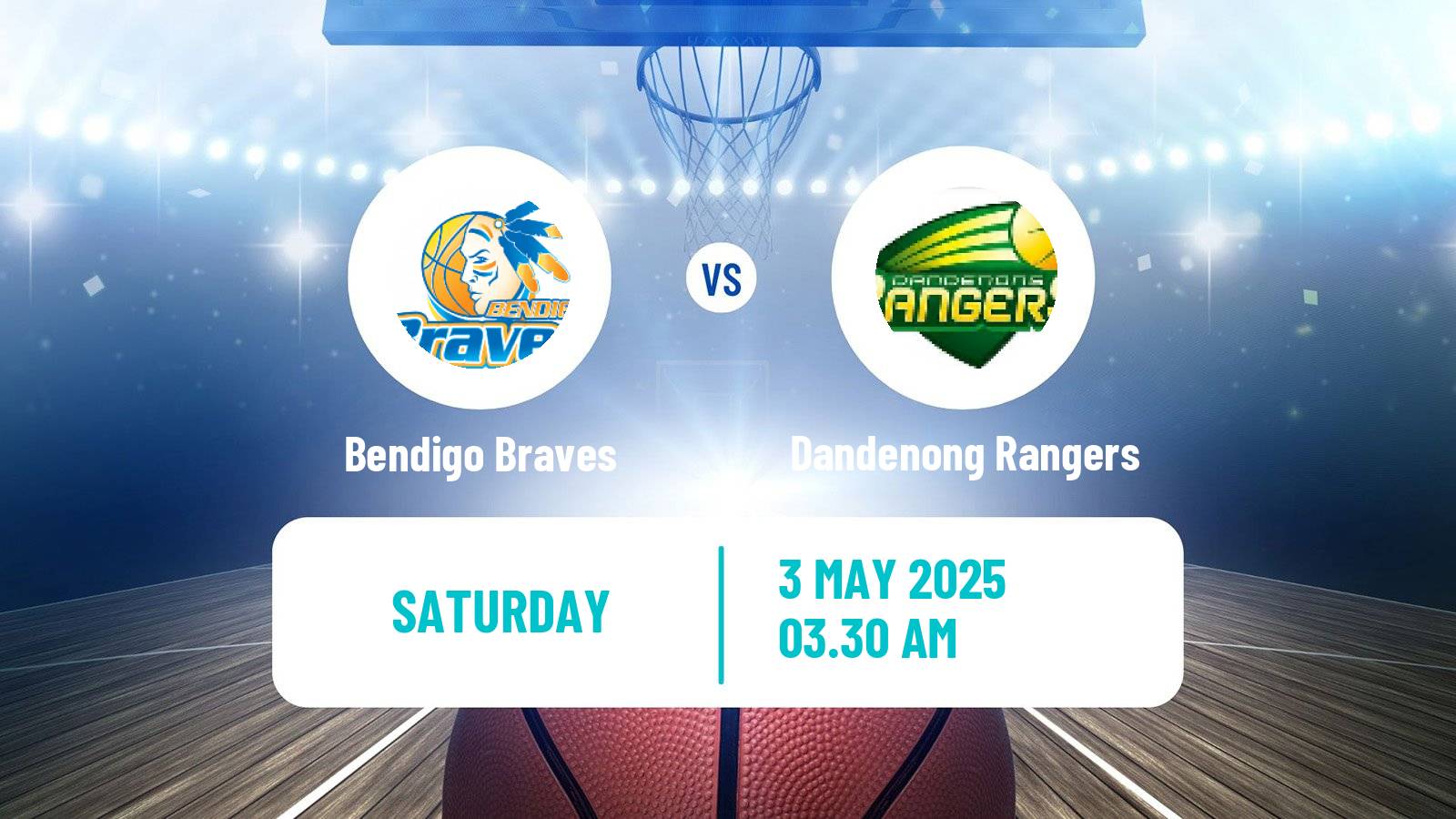 Basketball Australian NBL1 South Women Bendigo Braves - Dandenong Rangers