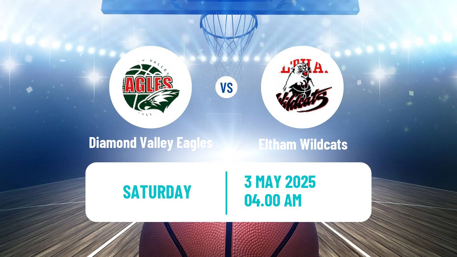 Basketball Australian NBL1 South Women Diamond Valley Eagles - Eltham Wildcats