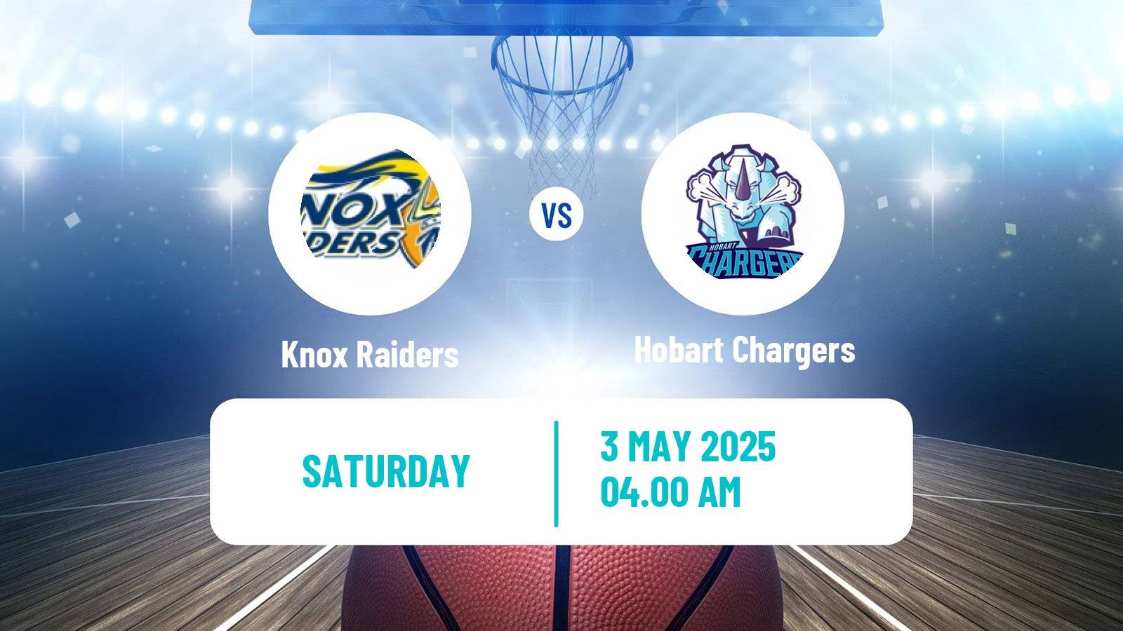 Basketball Australian NBL1 South Women Knox Raiders - Hobart Chargers
