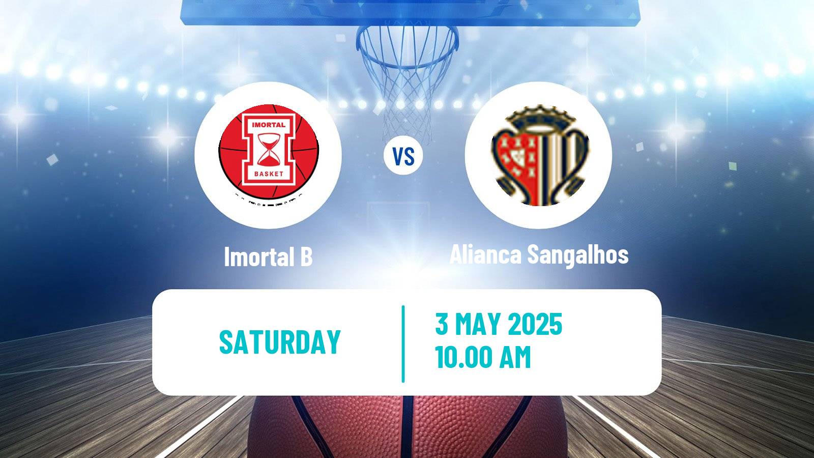 Basketball Portuguese Proliga Basketball Imortal B - Alianca Sangalhos