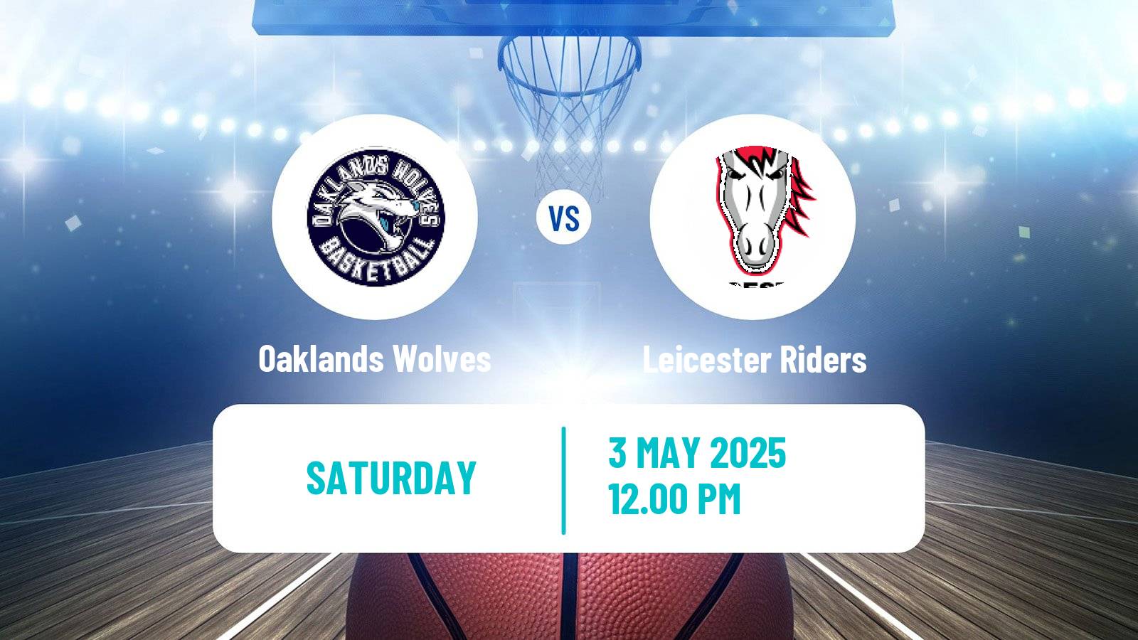 Basketball British WBBL Oaklands Wolves - Leicester Riders