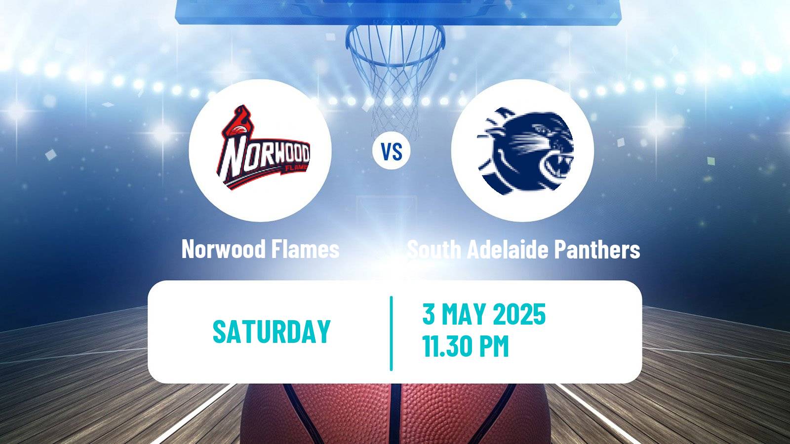 Basketball Australian NBL1 Central Women Norwood Flames - South Adelaide Panthers