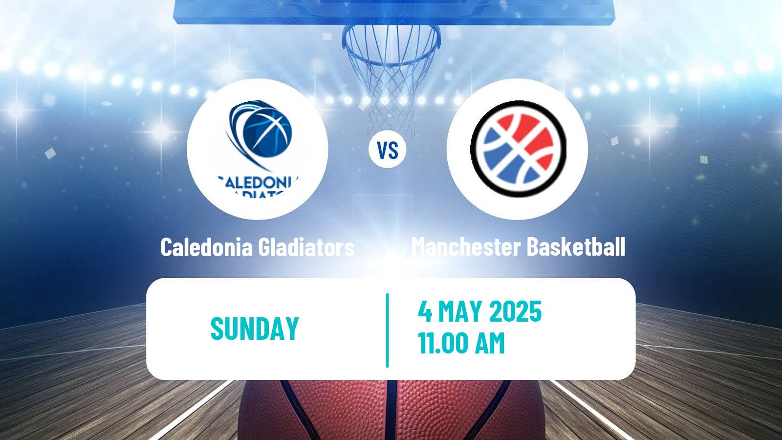 Basketball British WBBL Caledonia Gladiators - Manchester Basketball
