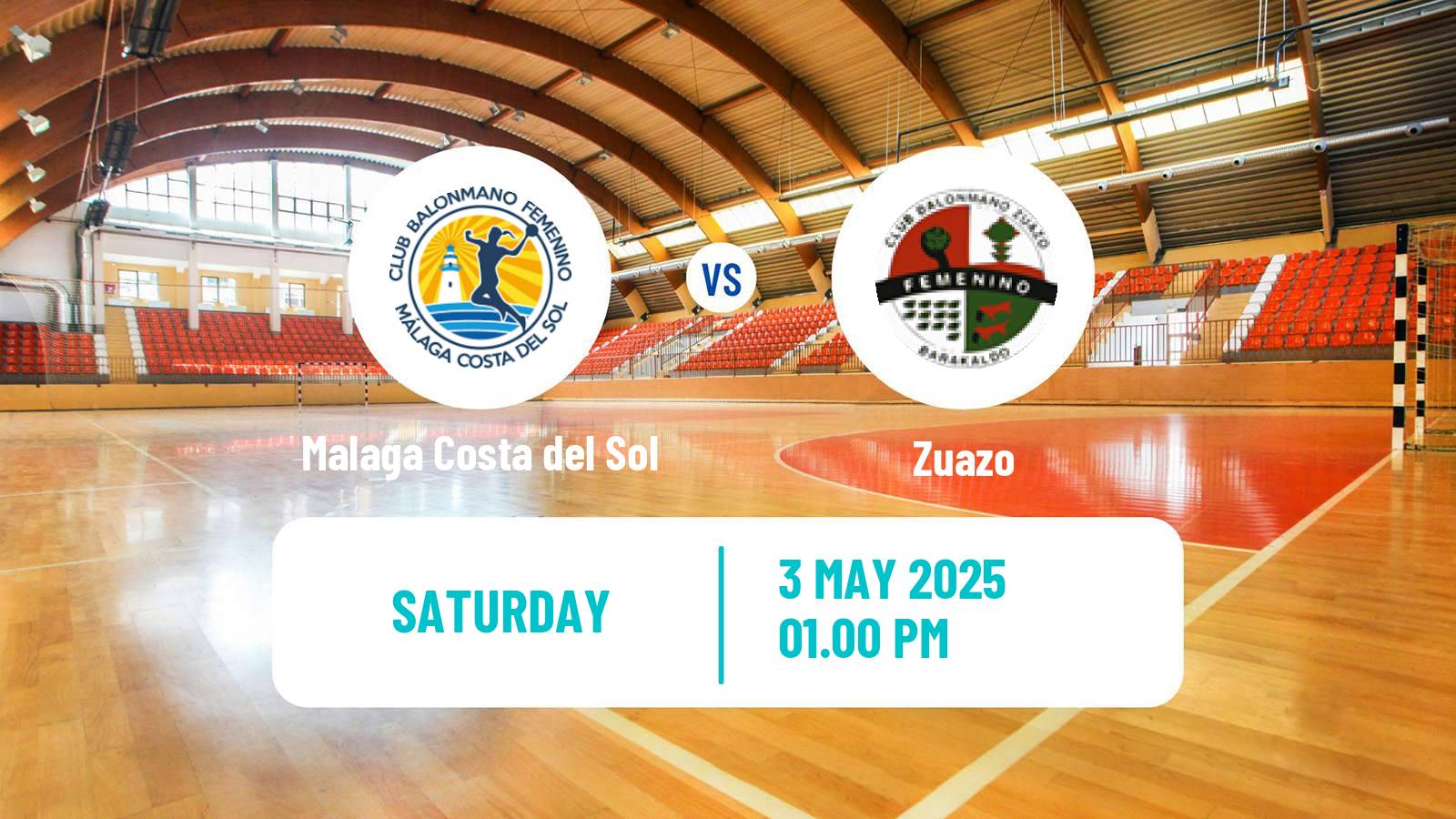 Handball Spanish División de Honor Handball Women Malaga Costa del Sol - Zuazo