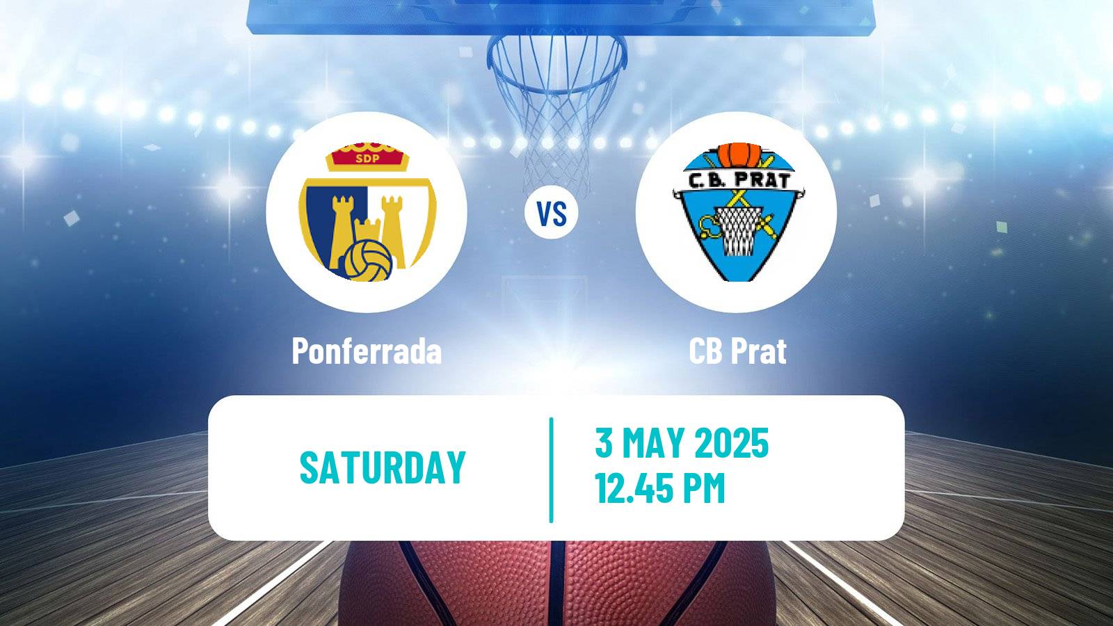 Basketball Spanish LEB Plata Ponferrada - Prat