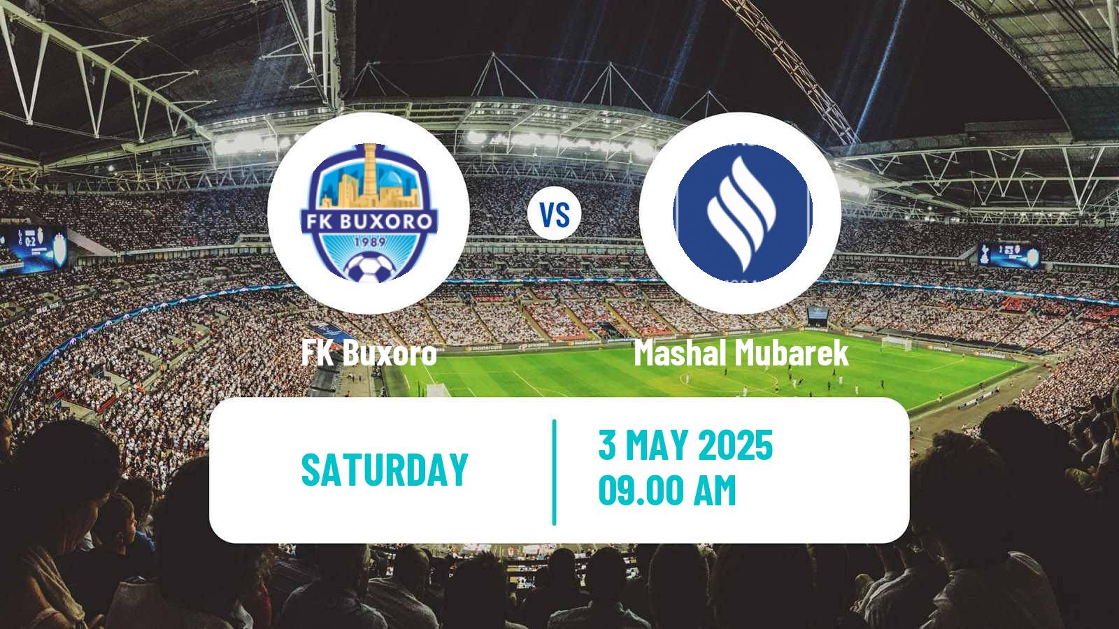Soccer Uzbek League Buxoro - Mashal Mubarek