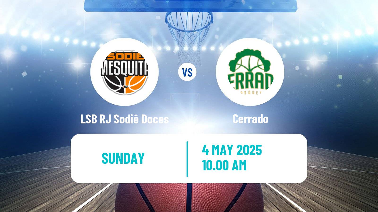Basketball Brazilian LBF Women LSB RJ Sodiê Doces - Cerrado