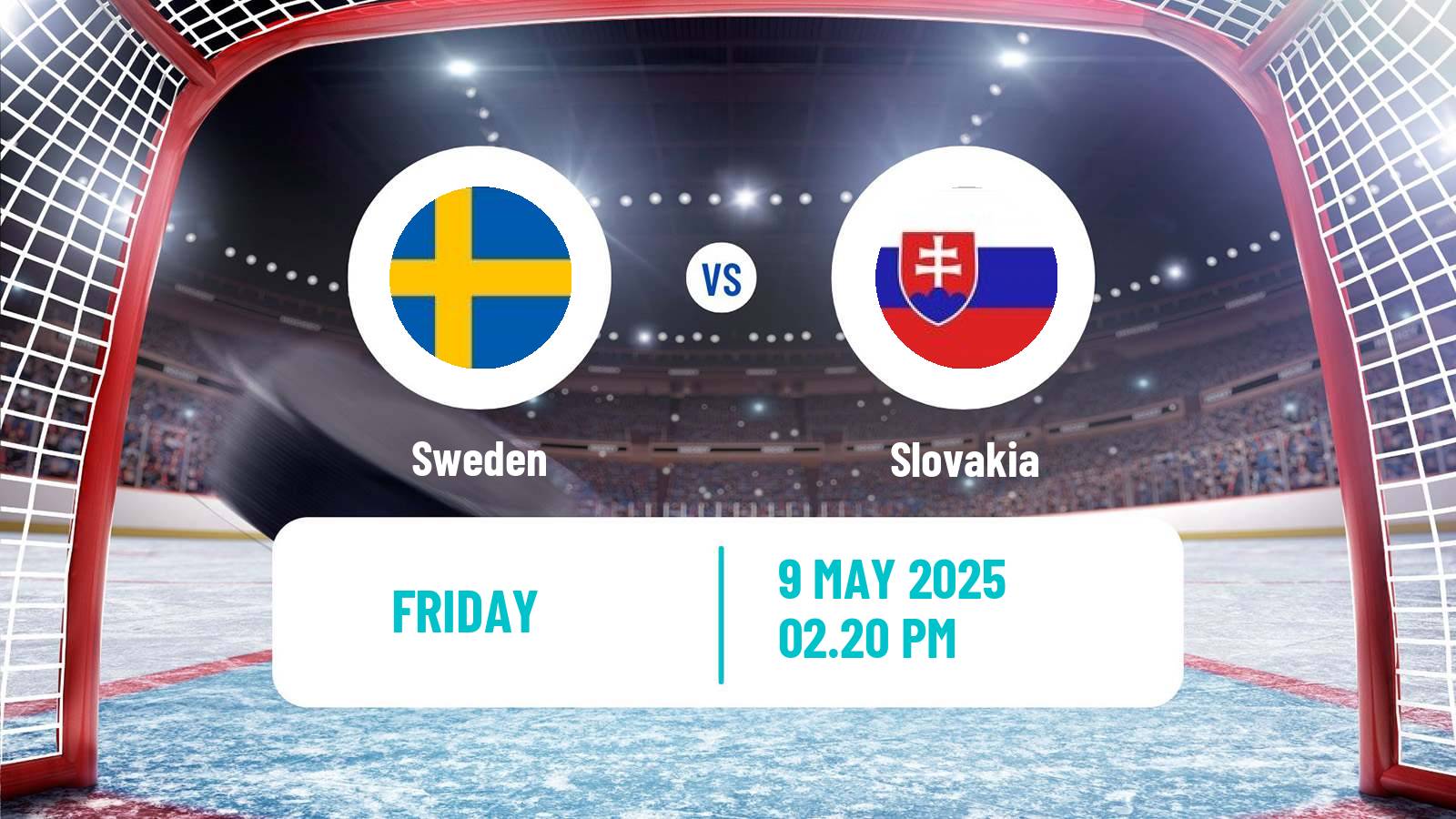 Hockey IIHF World Championship Sweden - Slovakia