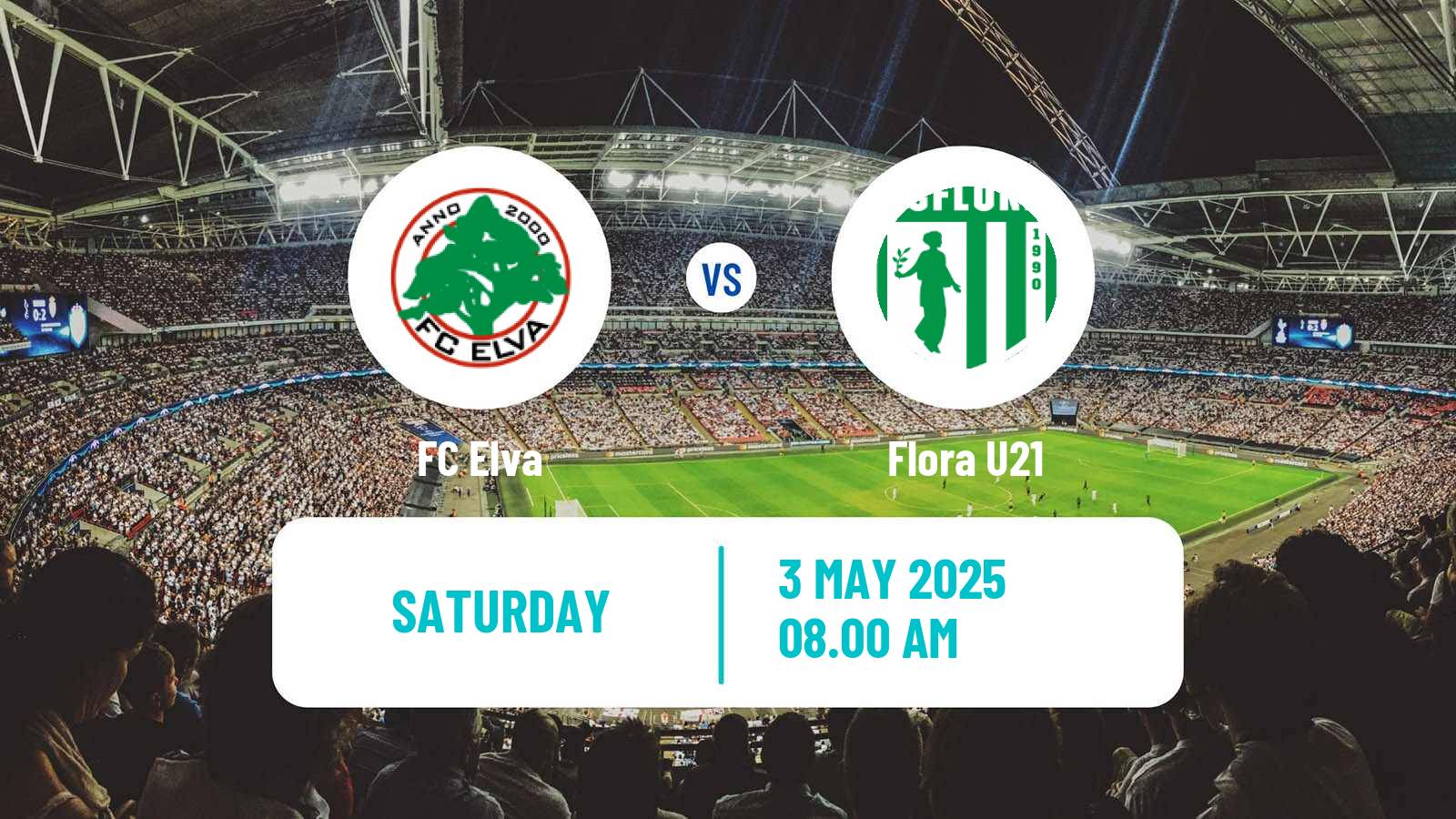 Soccer Estonian Esiliiga Elva - Flora U21