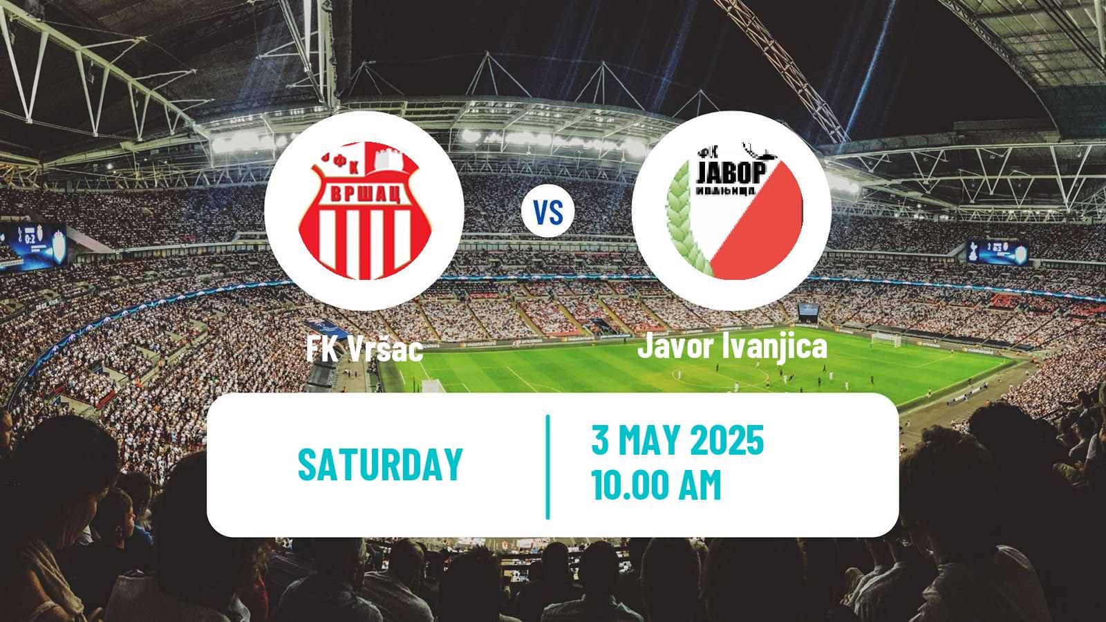 Soccer Serbian Prva Liga Vršac - Javor Ivanjica