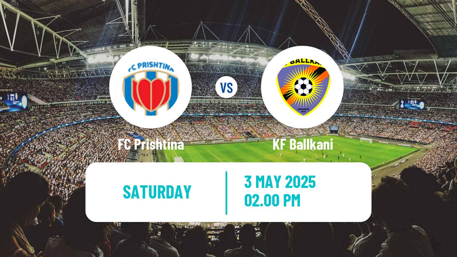 Soccer Kosovo Superliga Prishtina - Ballkani