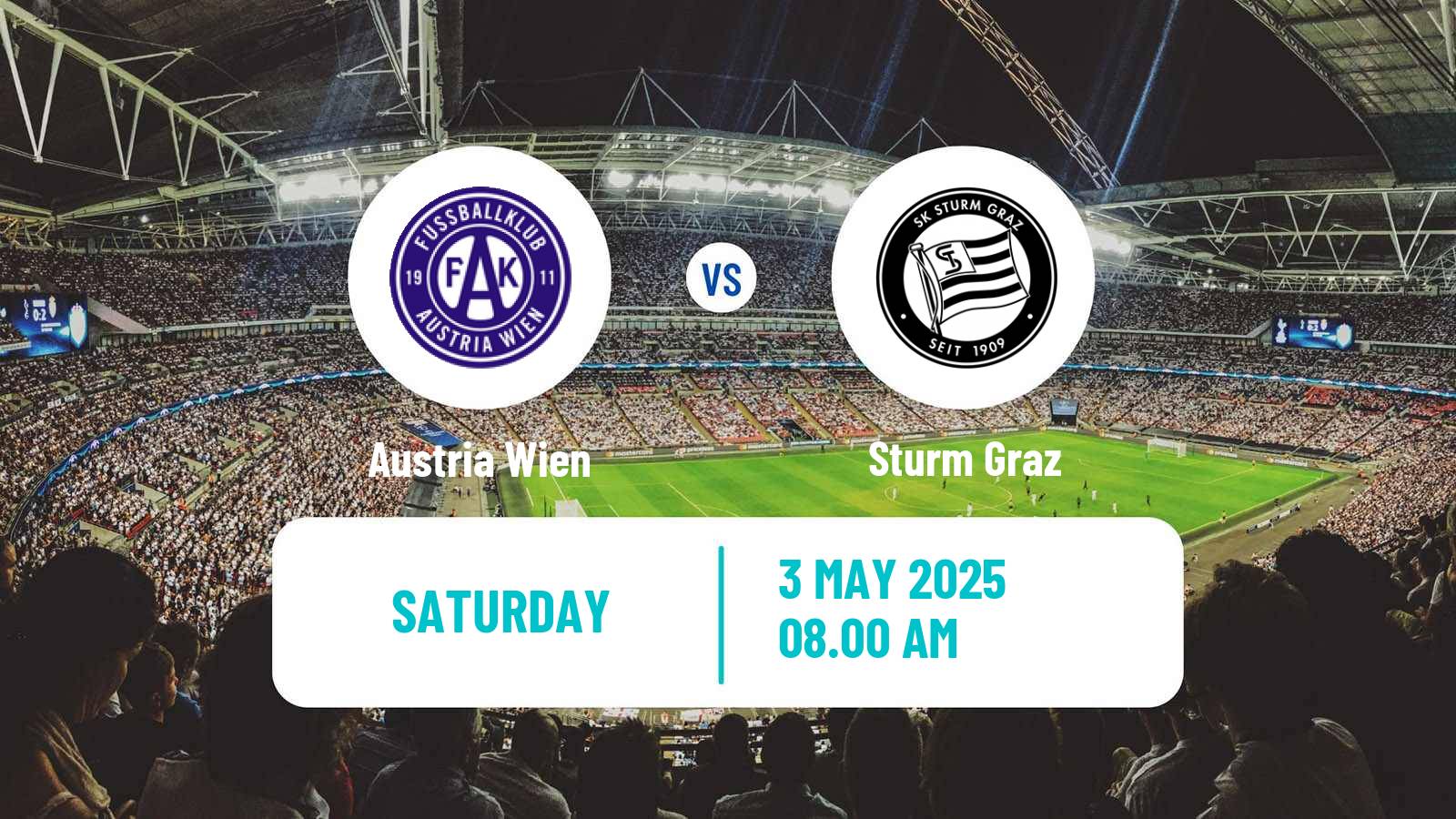 Soccer Austrian Bundesliga Women Austria Wien - Sturm Graz