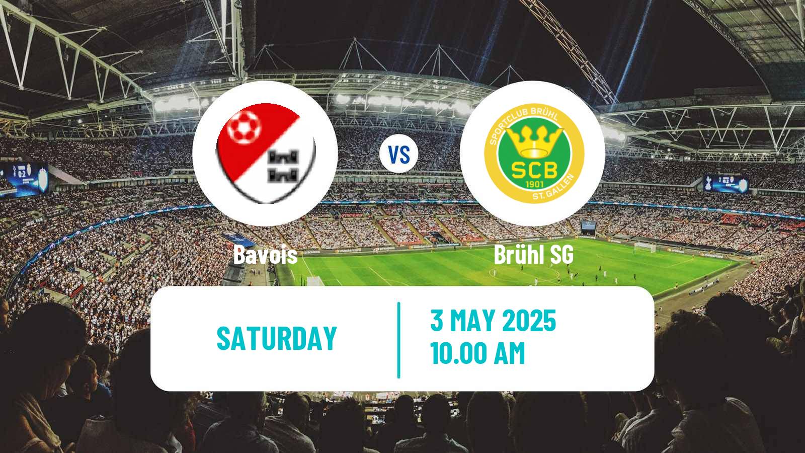 Soccer Swiss Promotion League Bavois - Brühl