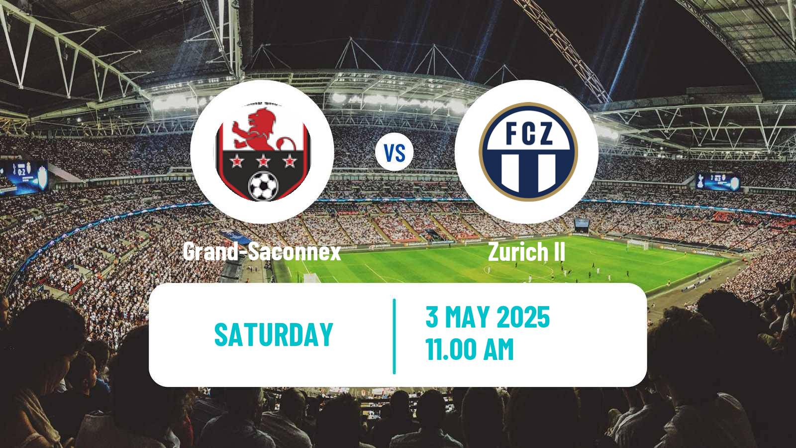 Soccer Swiss Promotion League Grand-Saconnex - Zurich II