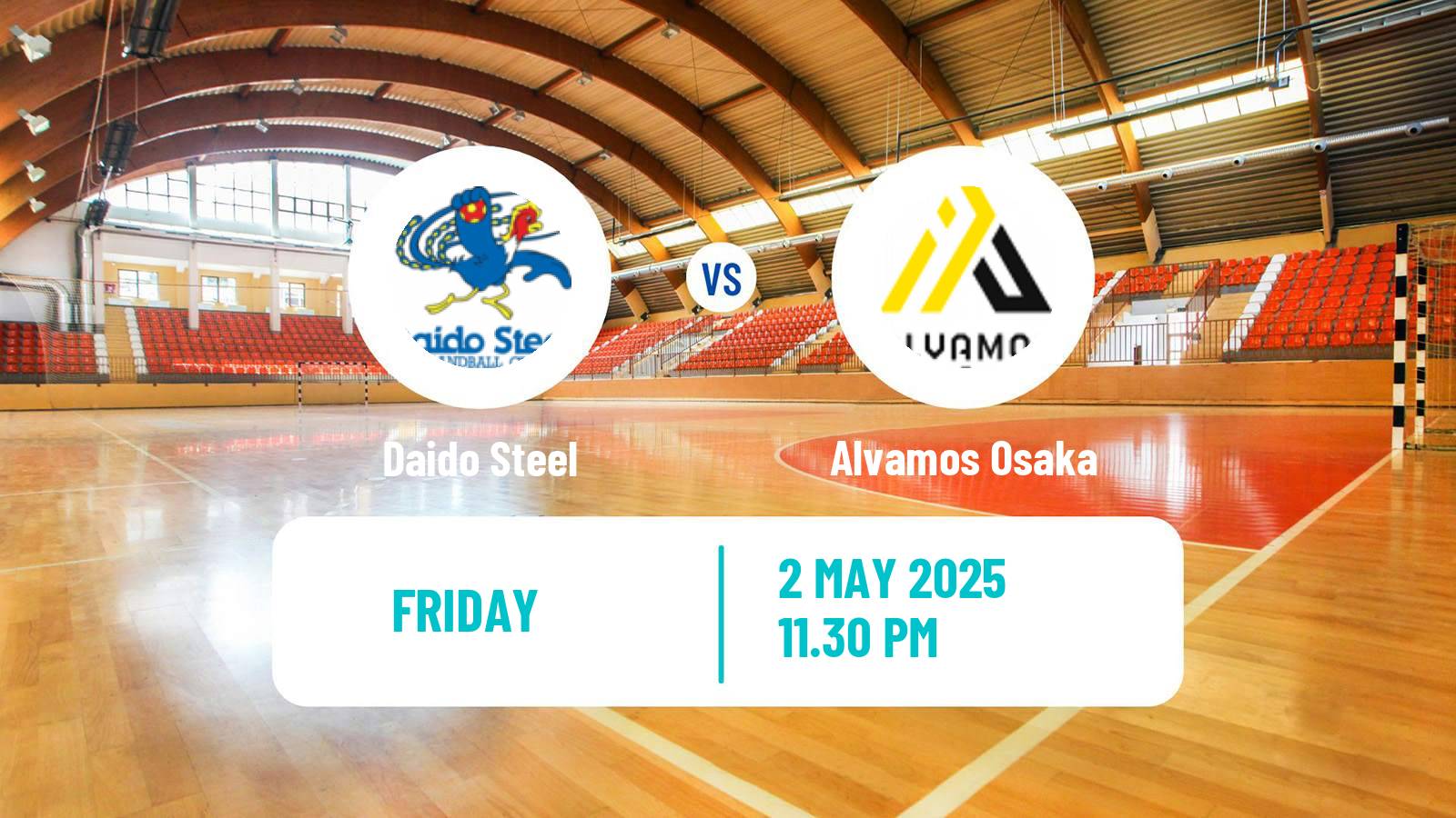 Handball Japan JHL Handball Daido Steel - Alvamos Osaka