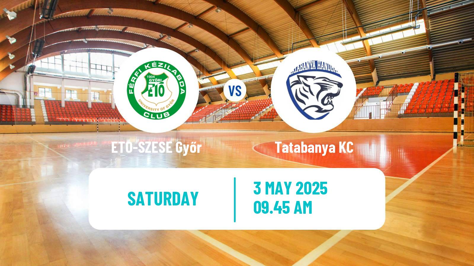 Handball Hungarian Division 1 Handball ETO-SZESE Győr - Tatabanya