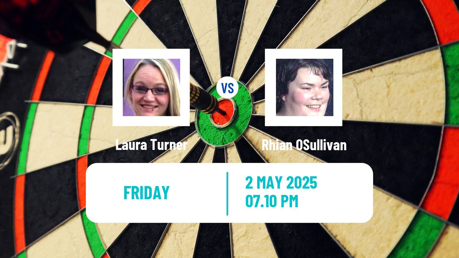 Darts Modus Super Series Laura Turner - Rhian OSullivan