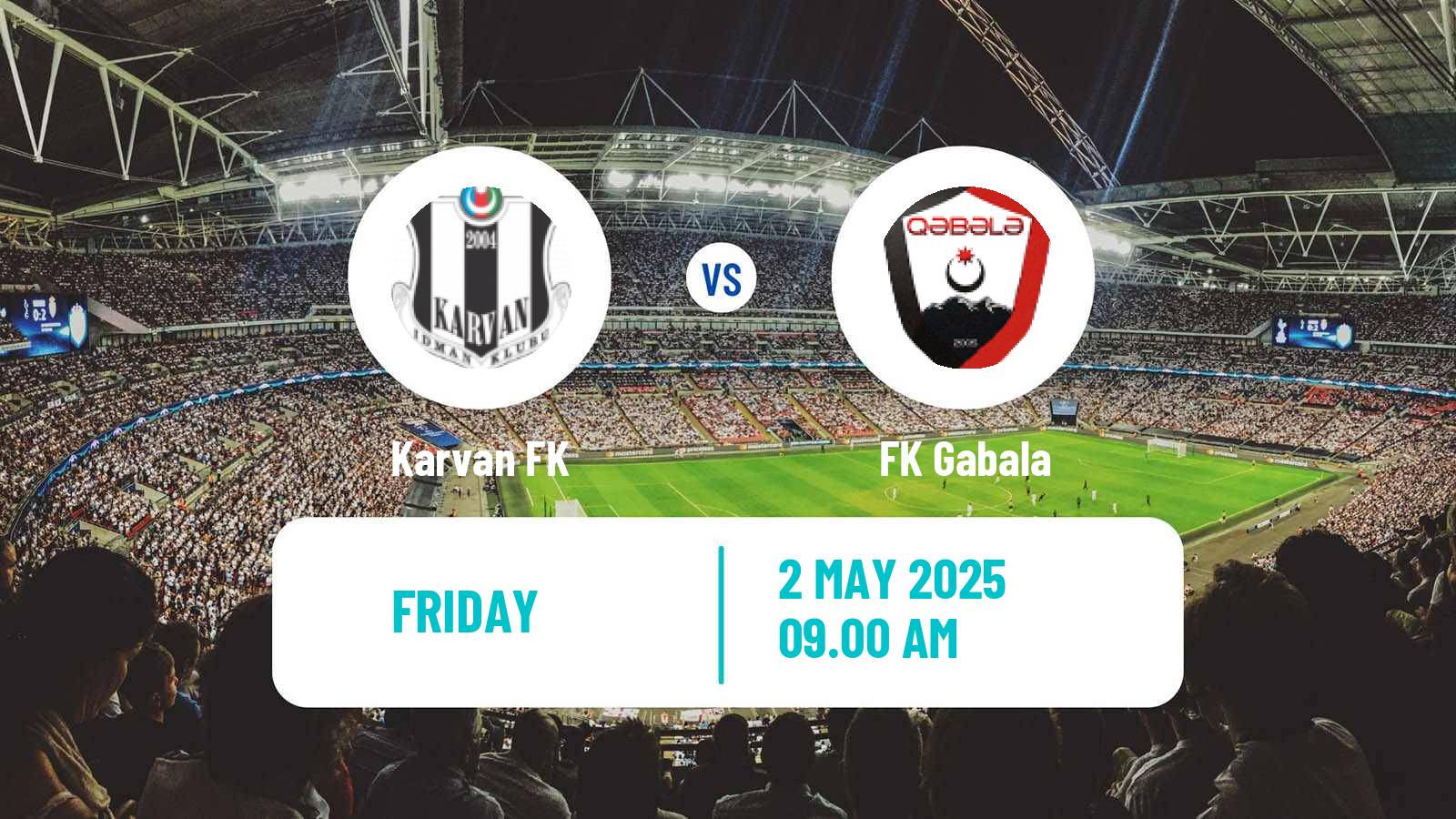 Soccer Azerbaijan First Division Karvan - Gabala