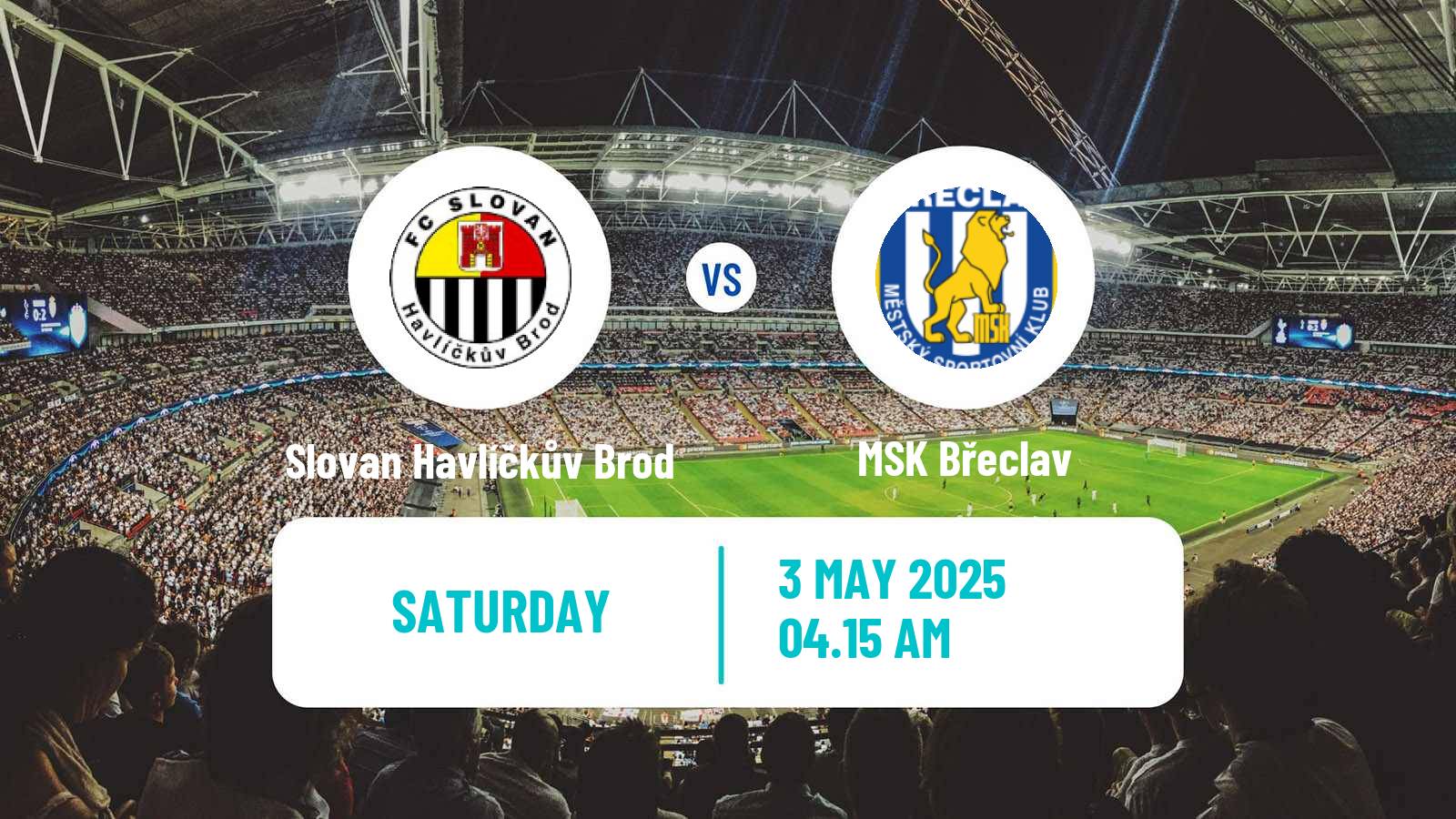 Soccer Czech Division D Slovan Havlíčkův Brod - Břeclav