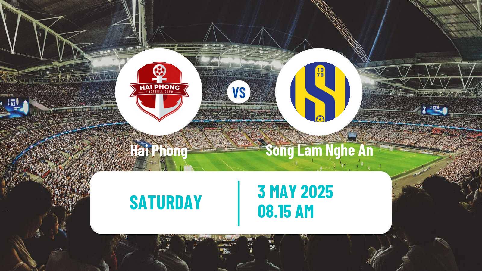 Soccer Vietnamese V League 1 Hai Phong - Song Lam Nghe An