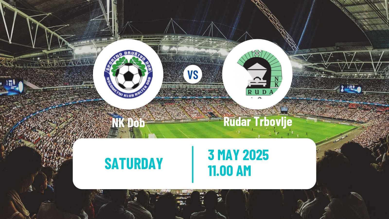 Soccer Slovenian 3 SNL West Dob - Rudar Trbovlje