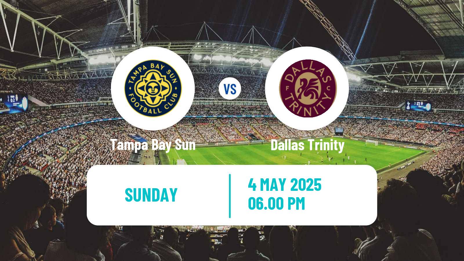 Soccer USL Super League Women Tampa Bay Sun - Dallas Trinity
