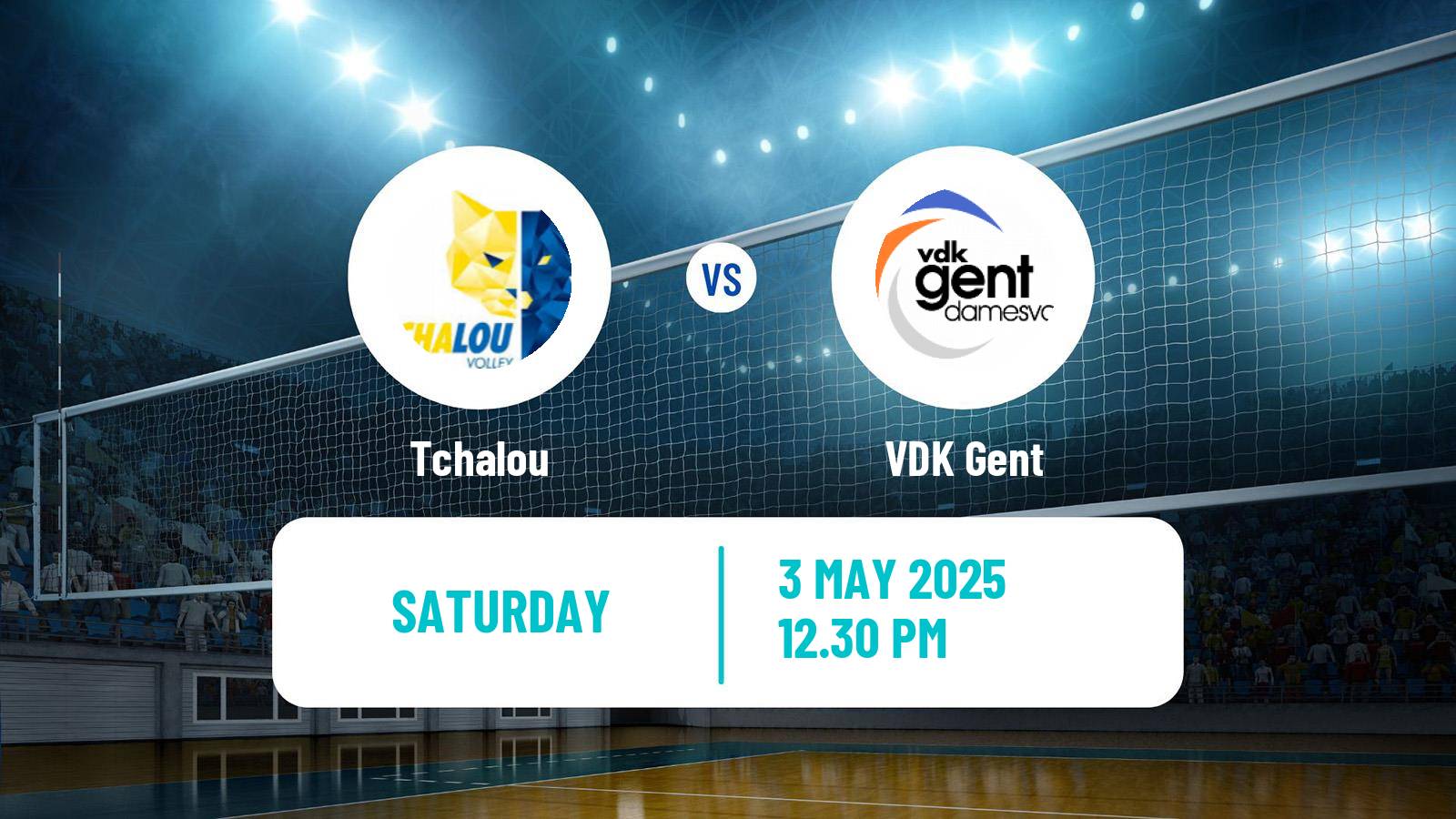 Volleyball Belgian Liga A Volleyball Women Tchalou - VDK Gent
