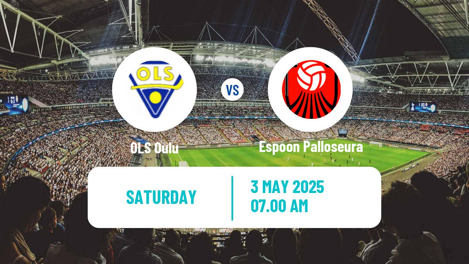 Soccer Finnish Ykkonen OLS - Espoon Palloseura