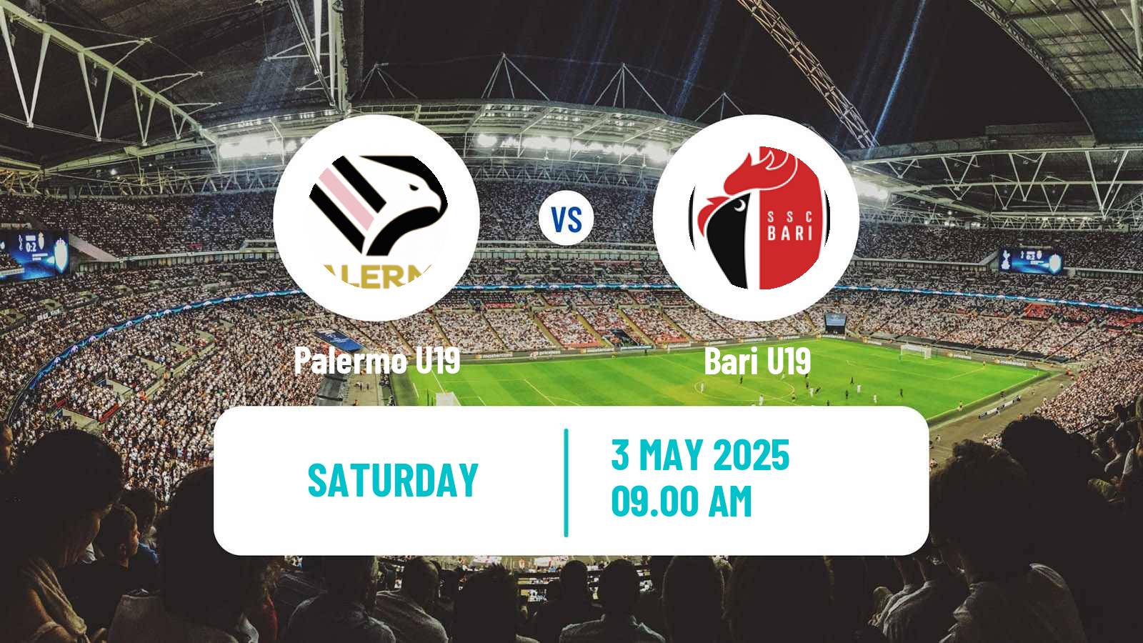Soccer Italian Primavera 2 Palermo U19 - Bari U19