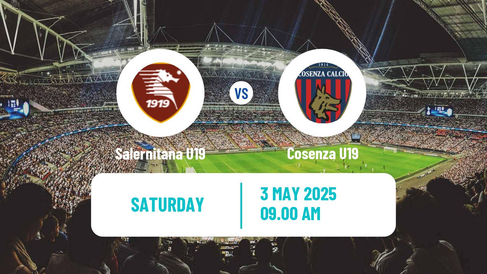 Soccer Italian Primavera 2 Salernitana U19 - Cosenza U19
