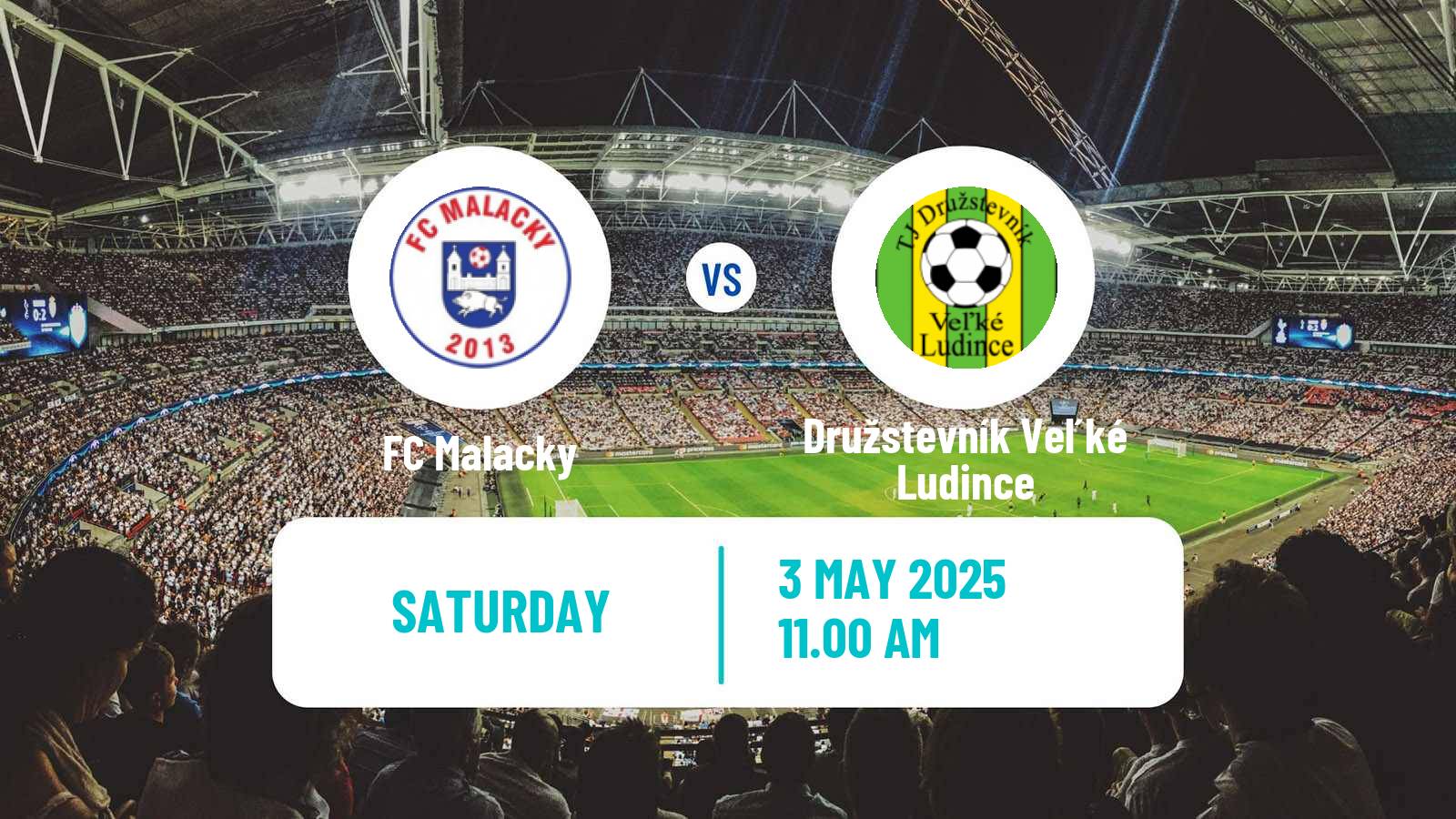 Soccer Slovak 3 Liga West Malacky - Družstevník Veľké Ludince