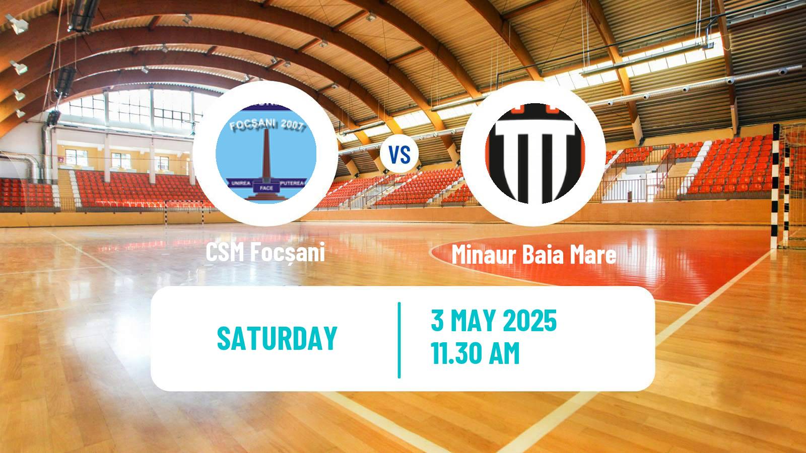 Handball Romanian Liga Nationala Handball CSM Focșani - Minaur Baia Mare