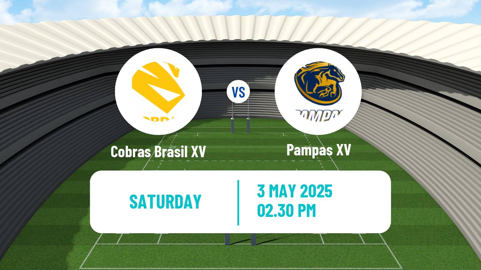 Rugby union Super Rugby Americas Cobras Brasil XV - Pampas XV