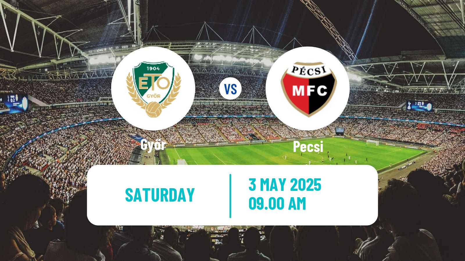 Soccer Hungarian NB I Women Győr - Pecsi