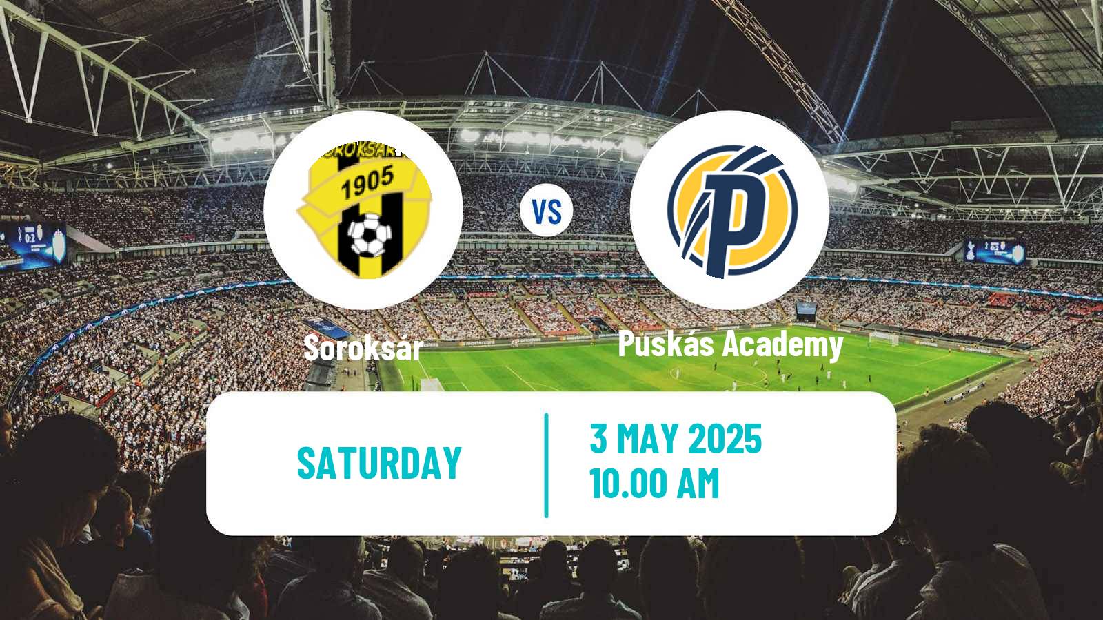 Soccer Hungarian NB I Women Soroksár - Puskás Academy