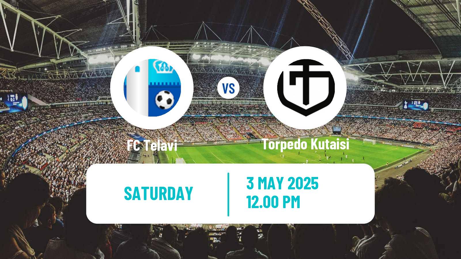 Soccer Georgian Erovnuli Liga Telavi - Torpedo Kutaisi