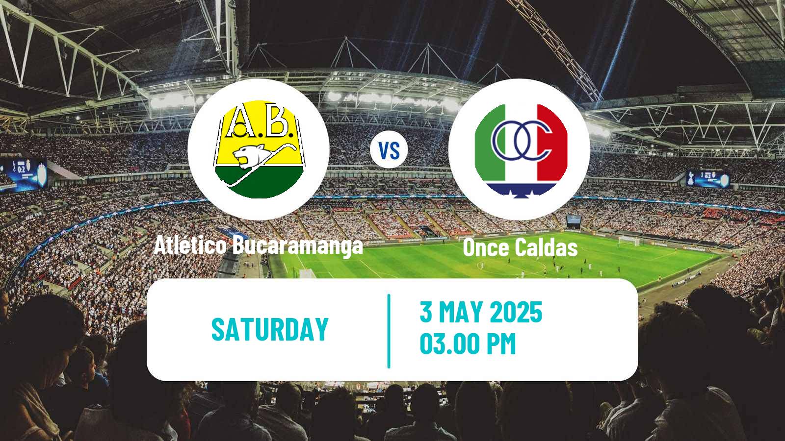 Soccer Colombian Liga Women Atlético Bucaramanga - Once Caldas