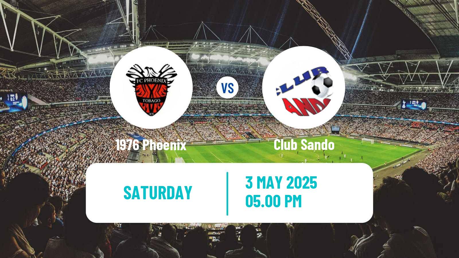 Soccer Trinidad and Tobago Premier League 1976 Phoenix - Club Sando
