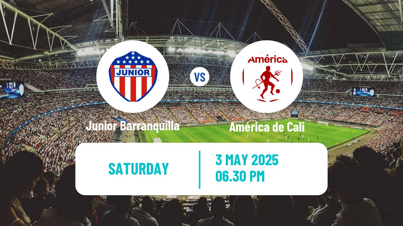 Soccer Colombian Liga Women Junior Barranquilla - América de Cali
