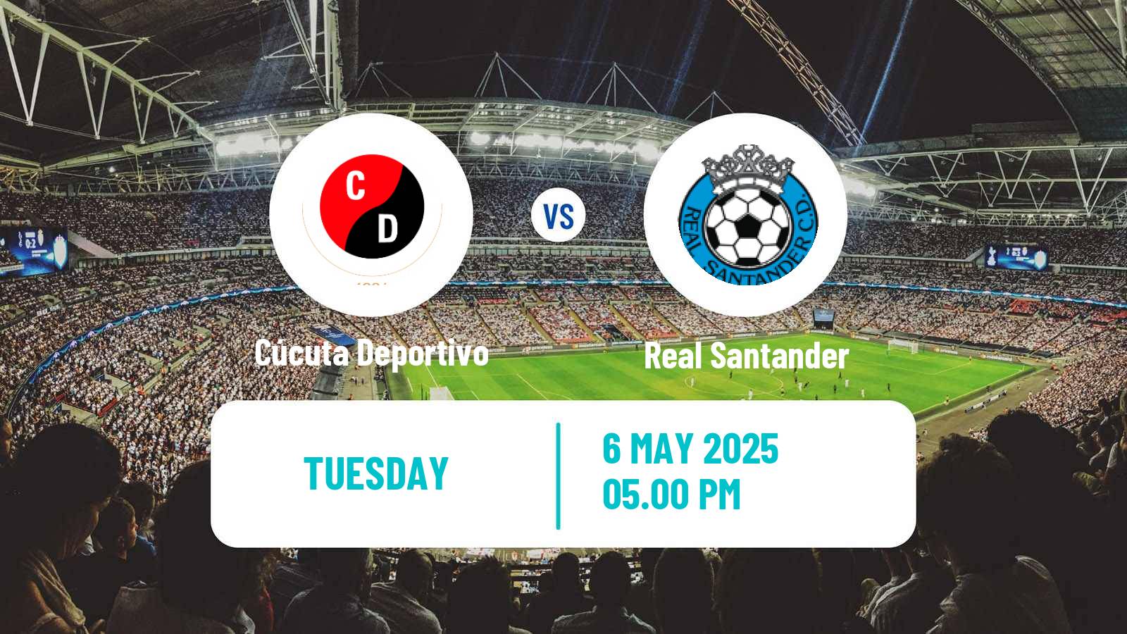 Soccer Colombian Primera B Cúcuta Deportivo - Real Santander