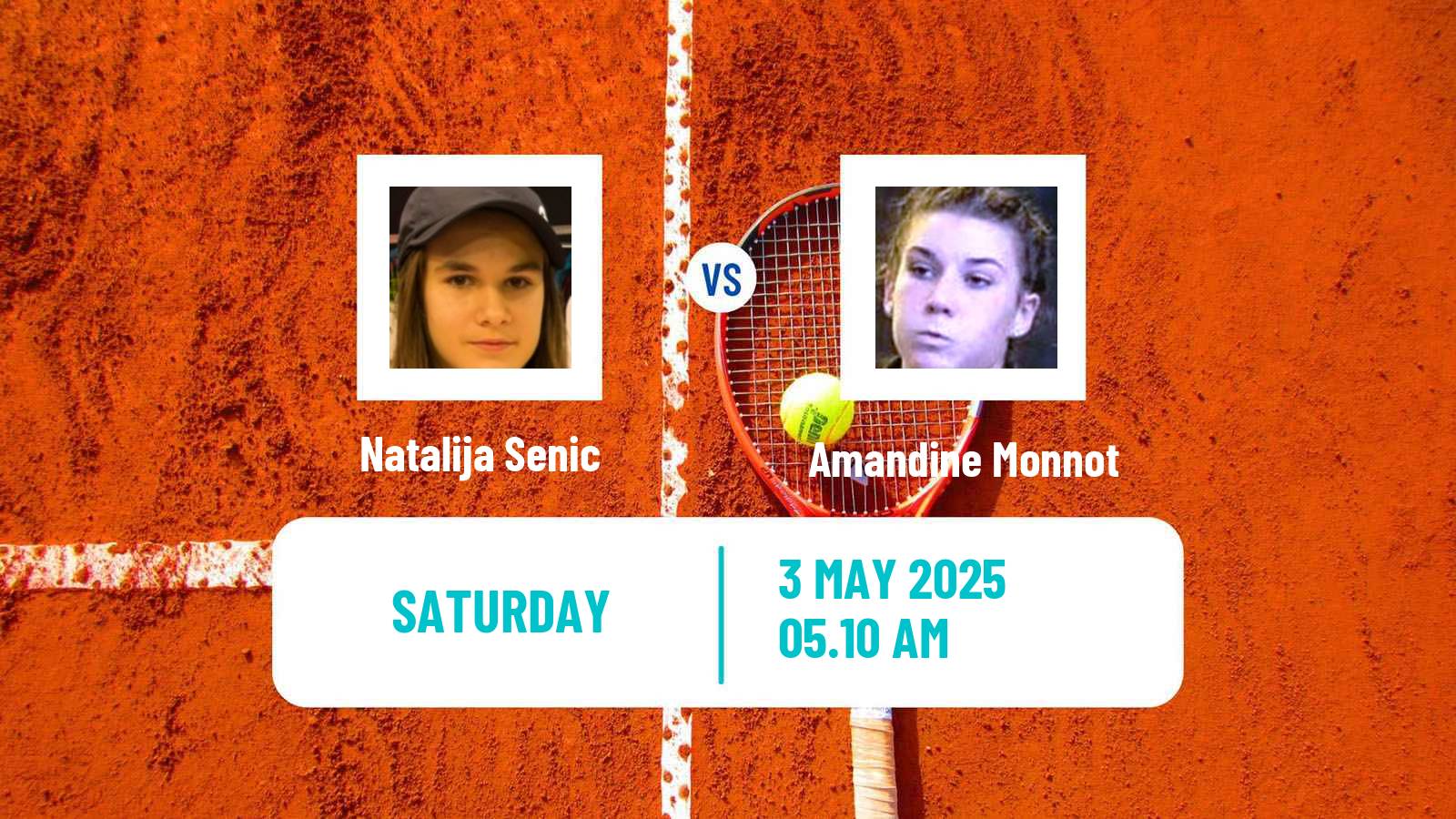 Tennis ITF W15 Kursumlijska Banja 2 Women Natalija Senic - Amandine Monnot
