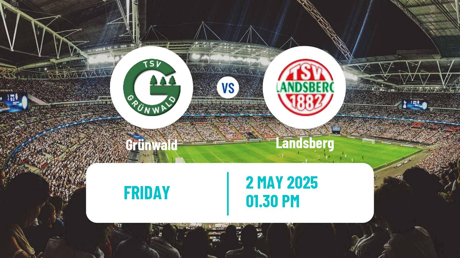 Soccer German Oberliga Bayern Süd Grünwald - Landsberg