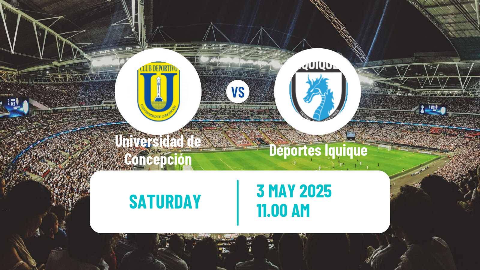 Soccer Chilean Primera Division Women Universidad de Concepción - Deportes Iquique