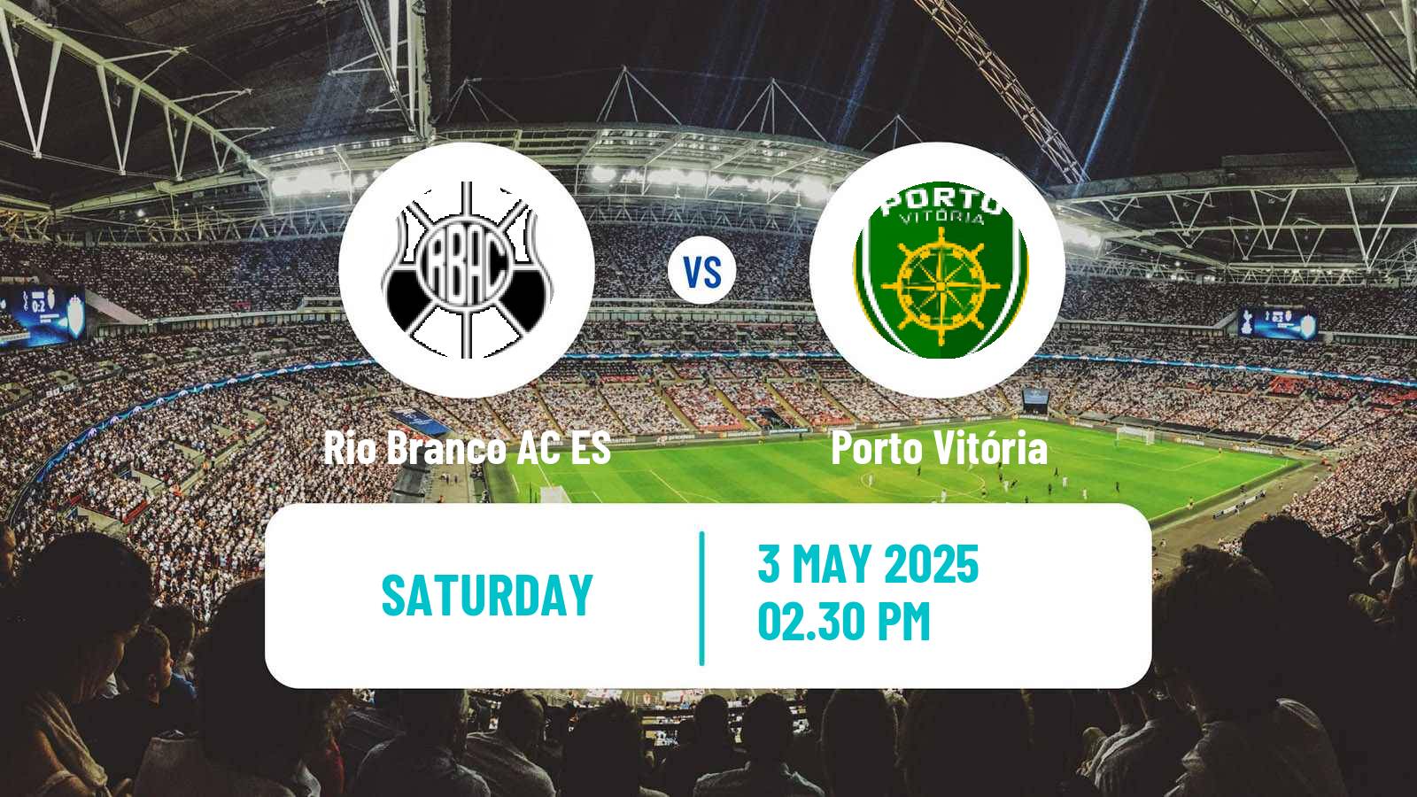 Soccer Brazilian Serie D Rio Branco AC ES - Porto Vitória