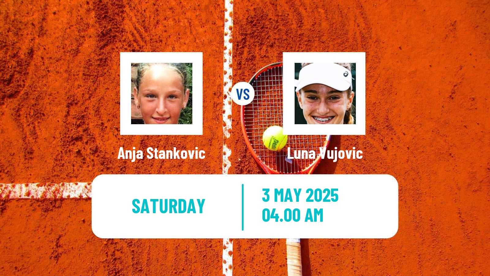 Tennis ITF W15 Kursumlijska Banja 2 Women Anja Stankovic - Luna Vujovic