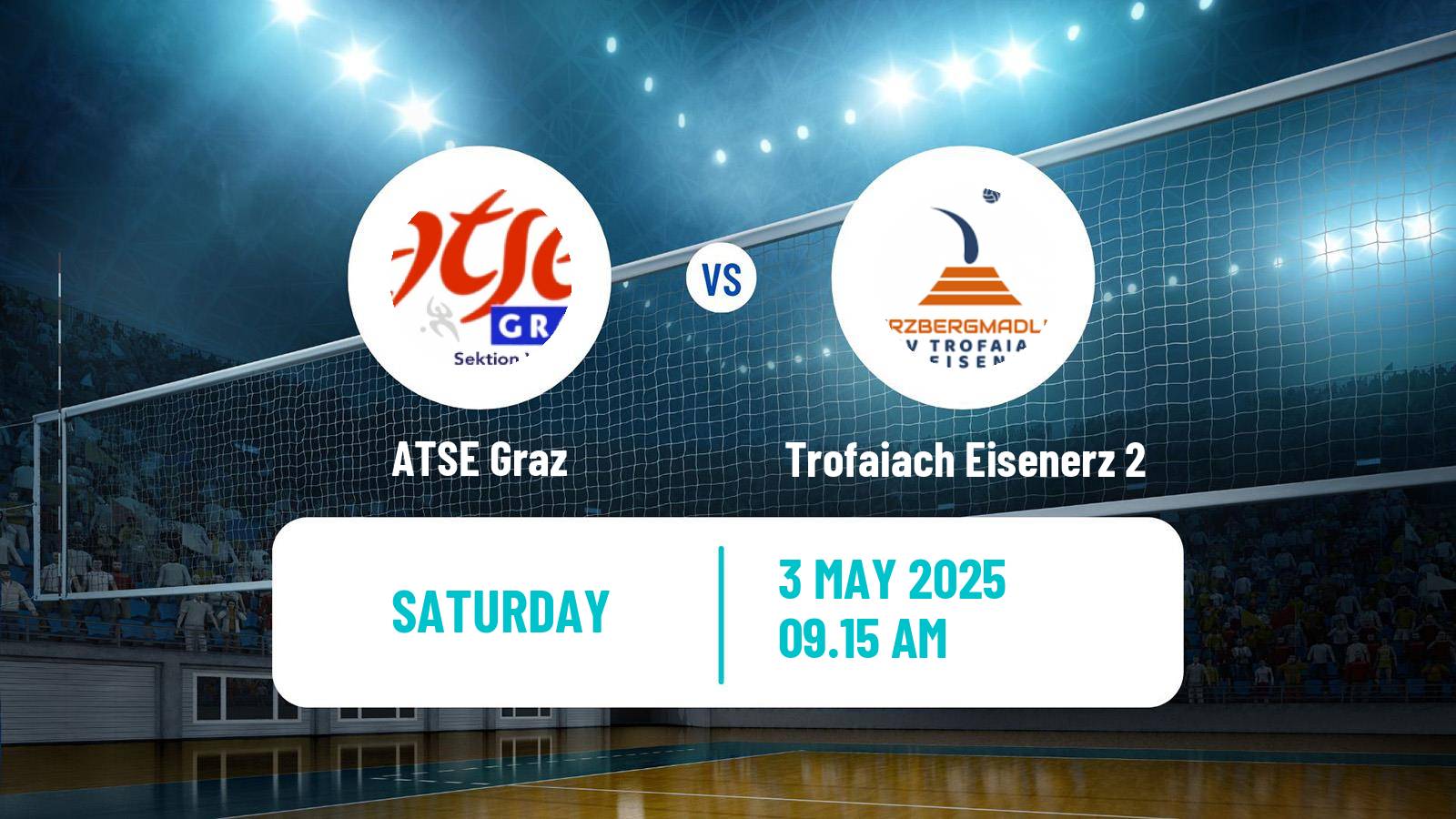 Volleyball Austrian 2 Bundesliga Volleyball Women ATSE Graz - Trofaiach Eisenerz 2