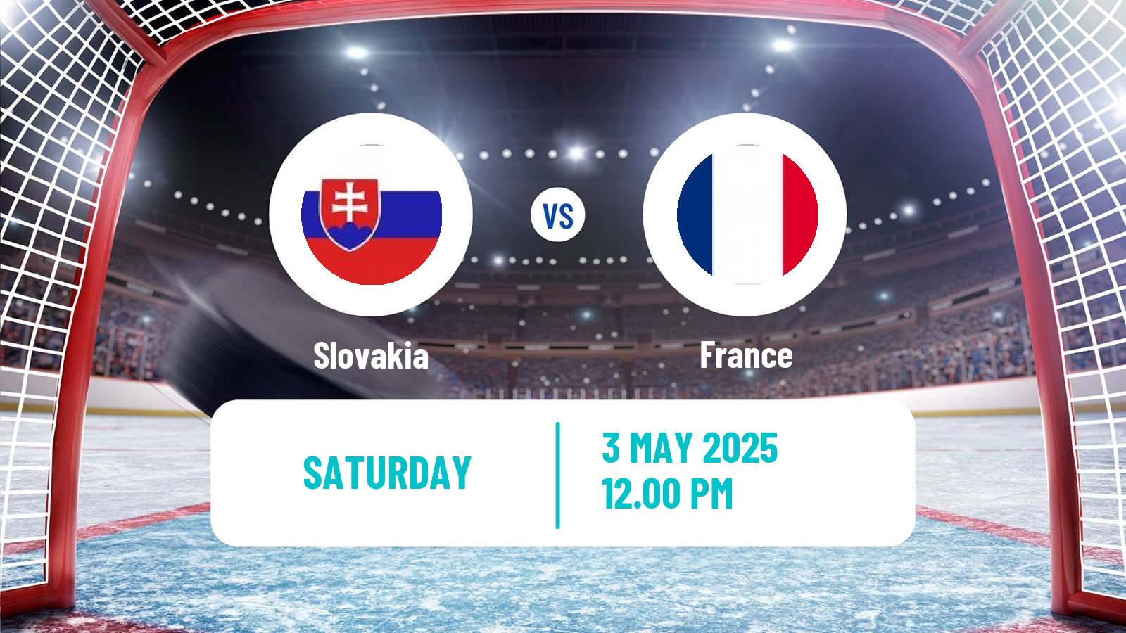 Hockey Friendly International Ice Hockey Slovakia - France